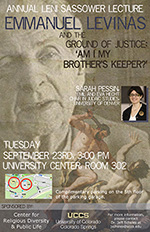 Levinas and the Ethical Ground of Justice: Am I my Brother's Keeper?